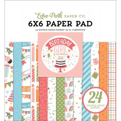 Echo Park Birthday Girl Designpapier - Paper Pad